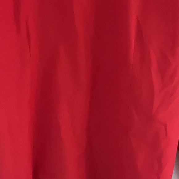 Talbots Wrinkle Resistant Stretch Button Up Shirt, Size 14, Red, Cotton - Picture 3 of 9